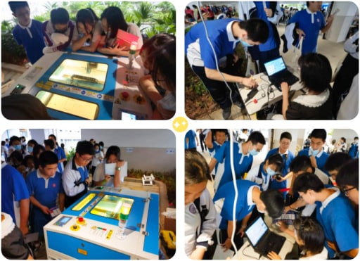 雷宇助力中國(guó)科學(xué)院深圳理工大學(xué)附屬實(shí)驗(yàn)高級(jí)中學(xué)第二屆科技節(jié)活動(dòng)完美收官！